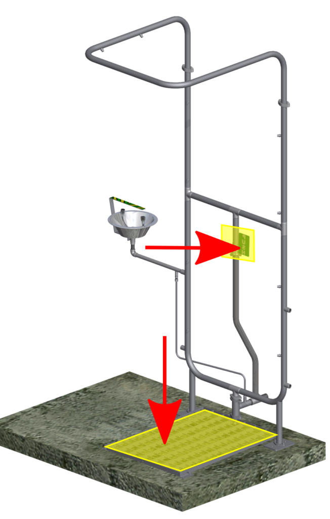 Platform Operated with Manual Override Spraydrench