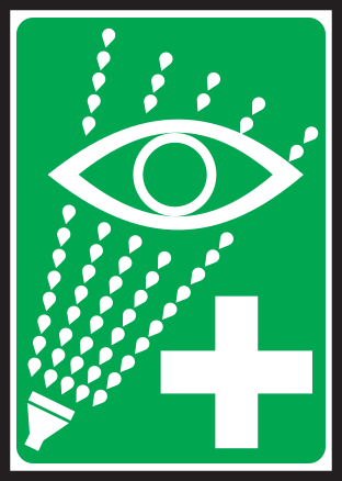 SAFETY EYEWASH SIGN